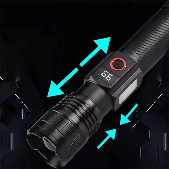چراغ قوه لیزری زوم دار BCT-6528