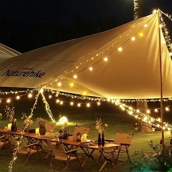 ریسه شارژی کمپینگ 8 متری مدل String Lights YD-2314